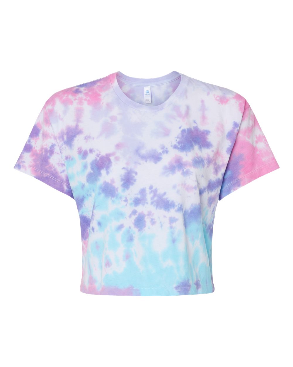 Women's Tie-Dyed Crop T-Shirt - 1050