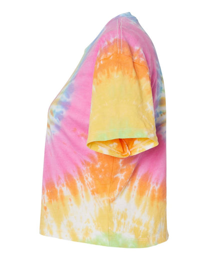 Women's Tie-Dyed Crop T-Shirt - 1050