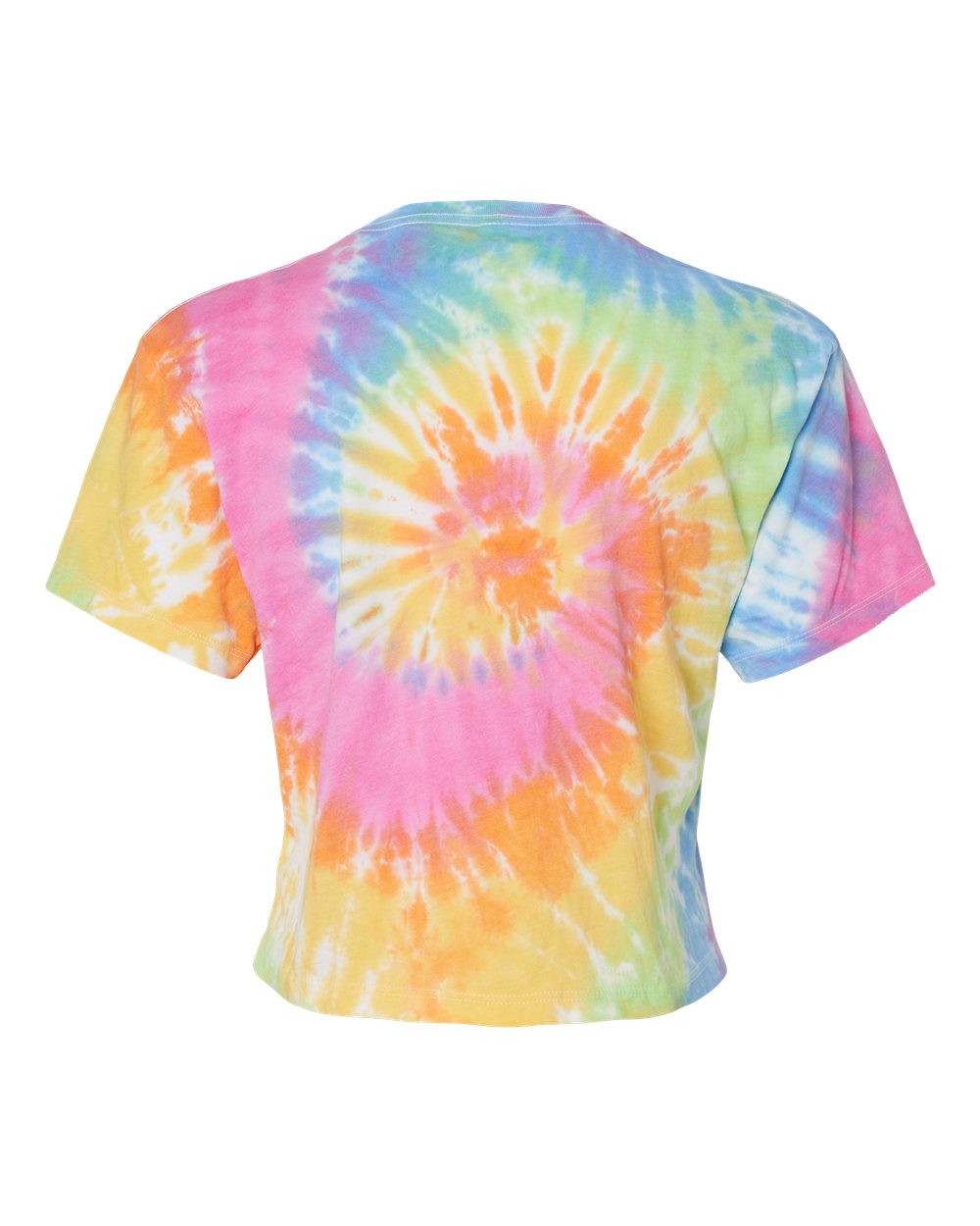 Women's Tie-Dyed Crop T-Shirt - 1050