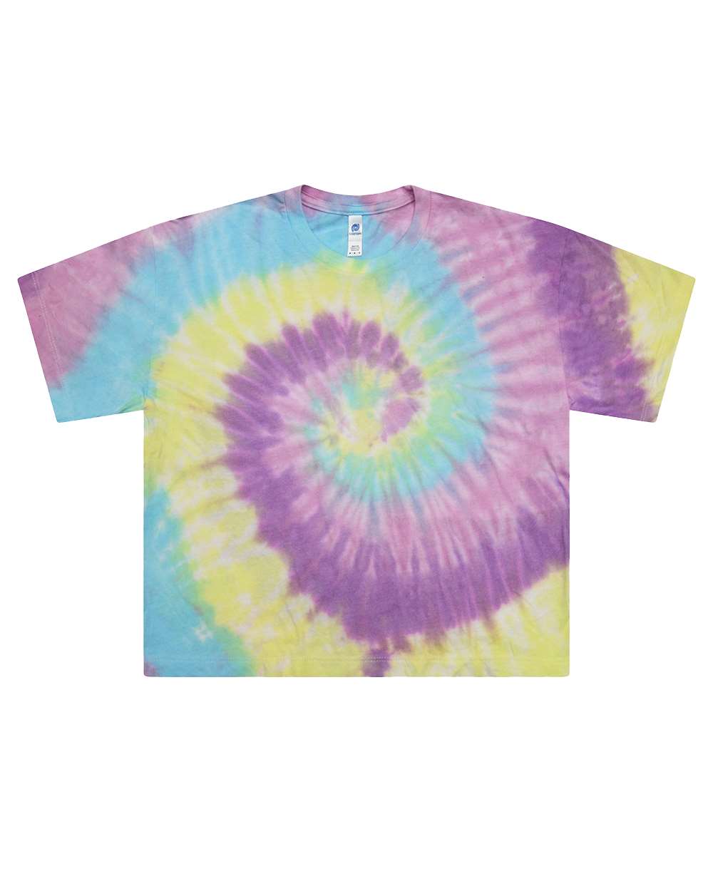 Women's Tie-Dyed Crop T-Shirt - 1050