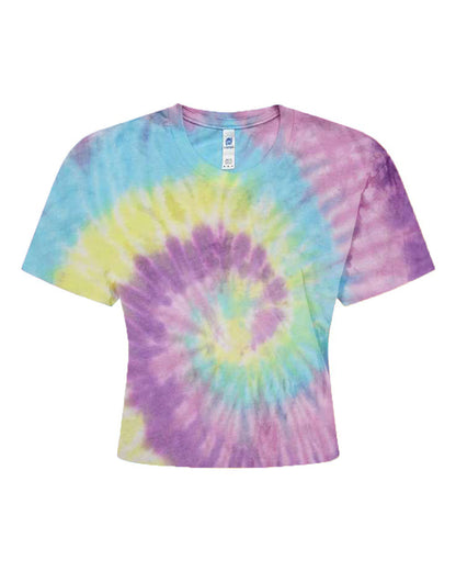 Women's Tie-Dyed Crop T-Shirt - 1050