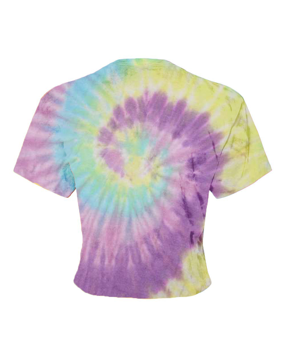 Women's Tie-Dyed Crop T-Shirt - 1050