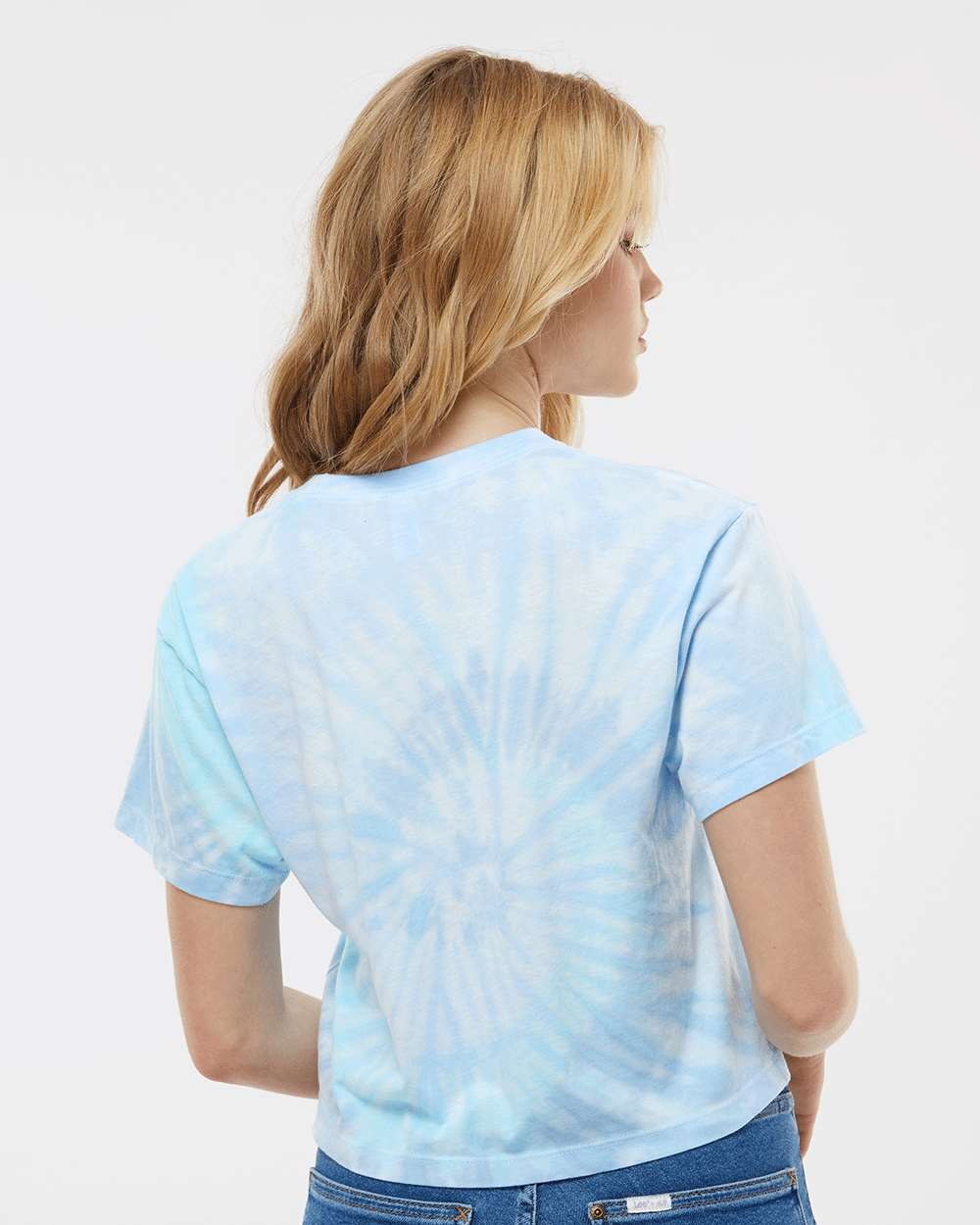 Women's Tie-Dyed Crop T-Shirt - 1050