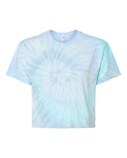 Women's Tie-Dyed Crop T-Shirt - 1050