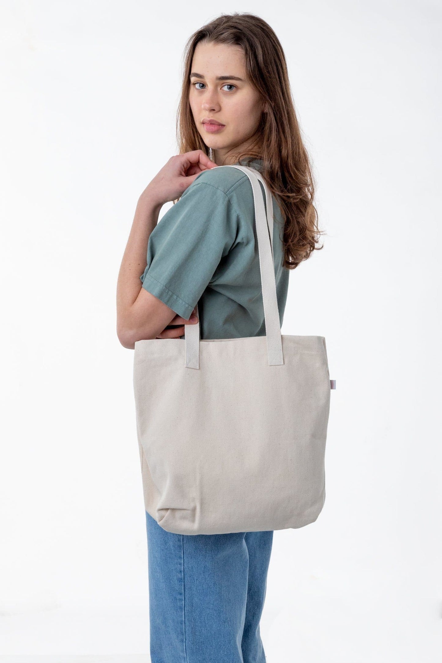 Los Angeles Apparel-BD01 - Bull Denim Tote Bag