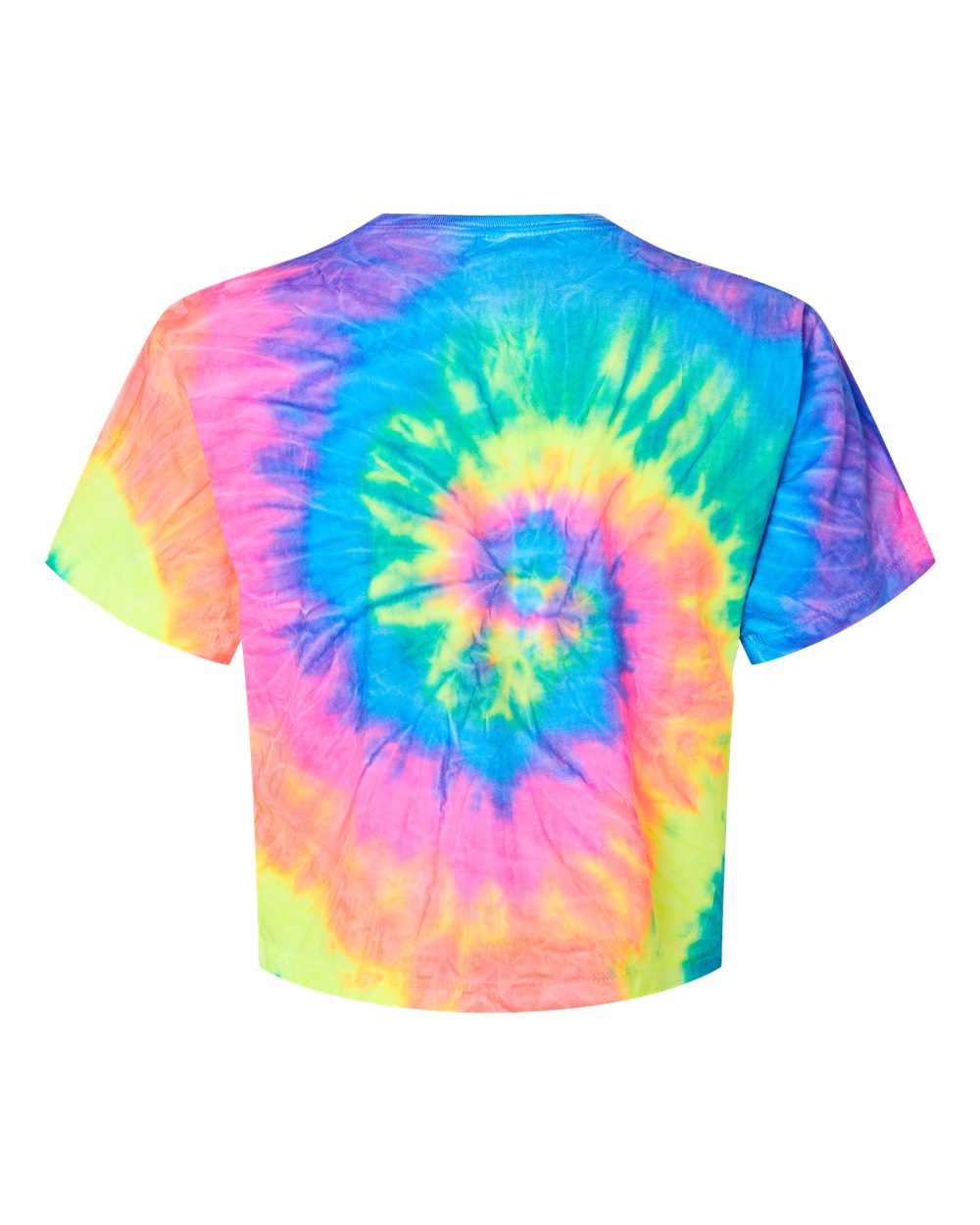 Women's Tie-Dyed Crop T-Shirt - 1050